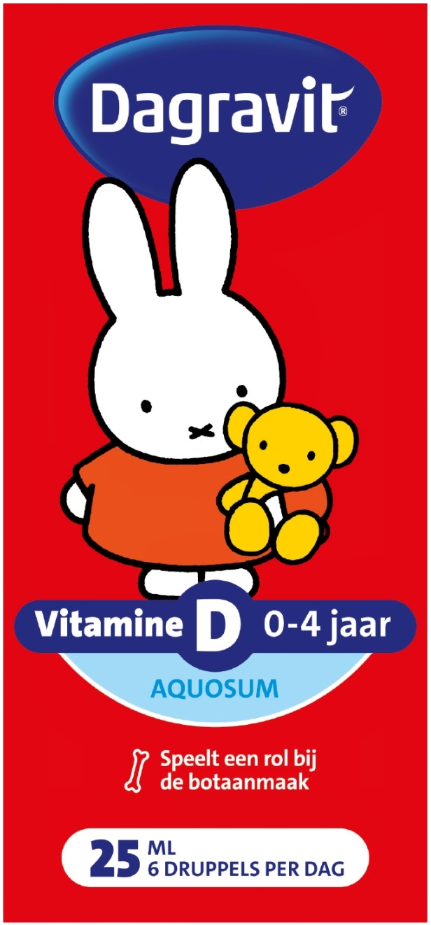 Dagravit Kids Vitamine D Aquosum Druppels 25ML