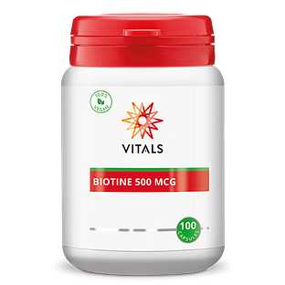 Vitals Biotine 500mcg Capsules 100CP