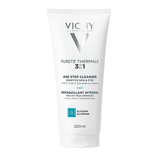 Vichy Pureté Thermale 3in1 One Step Cleanser Sensitive Skin & Eyes 200ML