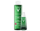Vichy Normaderm Reinigingslotion + Acne-Prone Skin Dagcrème Combi Set 2ST