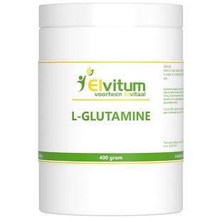 Elvitum L-Glutamine Poeder 400GR Elvitum L-Glutamine Poeder 400GR
