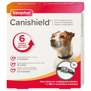 Beaphar Canishield Halsband Kleine en Middelgrote Honden 1ST
