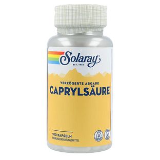 Solaray Caprylzuur Capsules 100ST