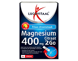 Lucovitaal Magnesium 400 mg 2Go Poedersticks 14ST