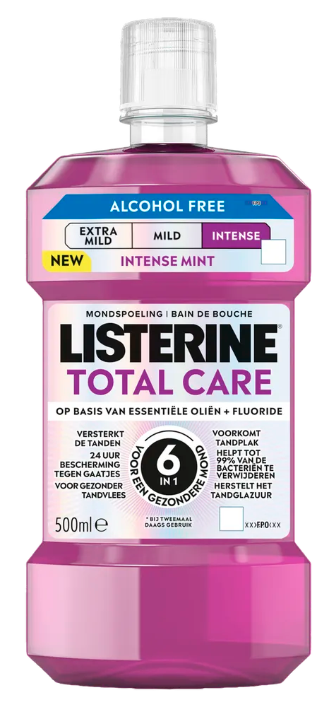 Listerine Total Care Intense Mint Mondspoeling Alcoholvrij