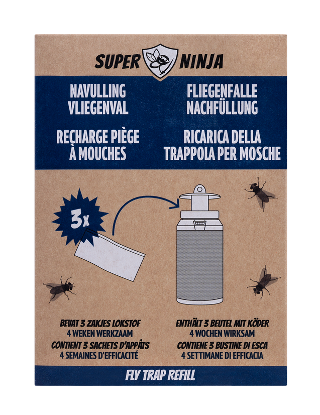 Super Ninja Navulling Vliegenval afbeelding