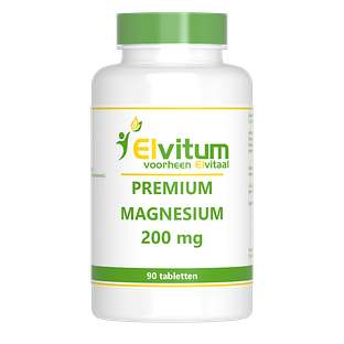 Elvitum Premium Magnesium 200mg Tabletten 90TB Elvitum Premium Magnesium 200mg Tabletten 90TB
