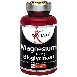 Lucovitaal Magnesium Bisglycinaat 375mg Tabletten 210TB