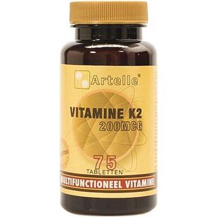 Artelle Vitamine K2 200mcg Tabletten 75TB Artelle Vitamine K2 200mcg Tabletten 75TB