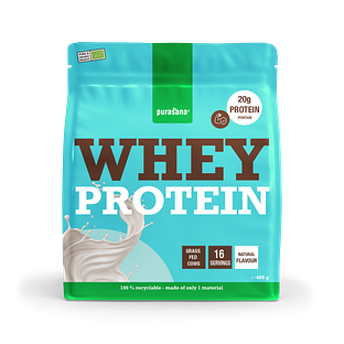 Purasana Whey Protein Powder Natural 400GR