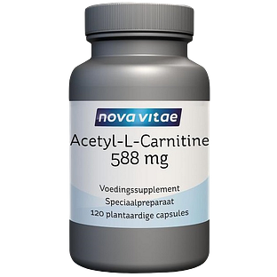 Nova Vitae Acetyl-L-Carnitine 588mg Capsules 120CP