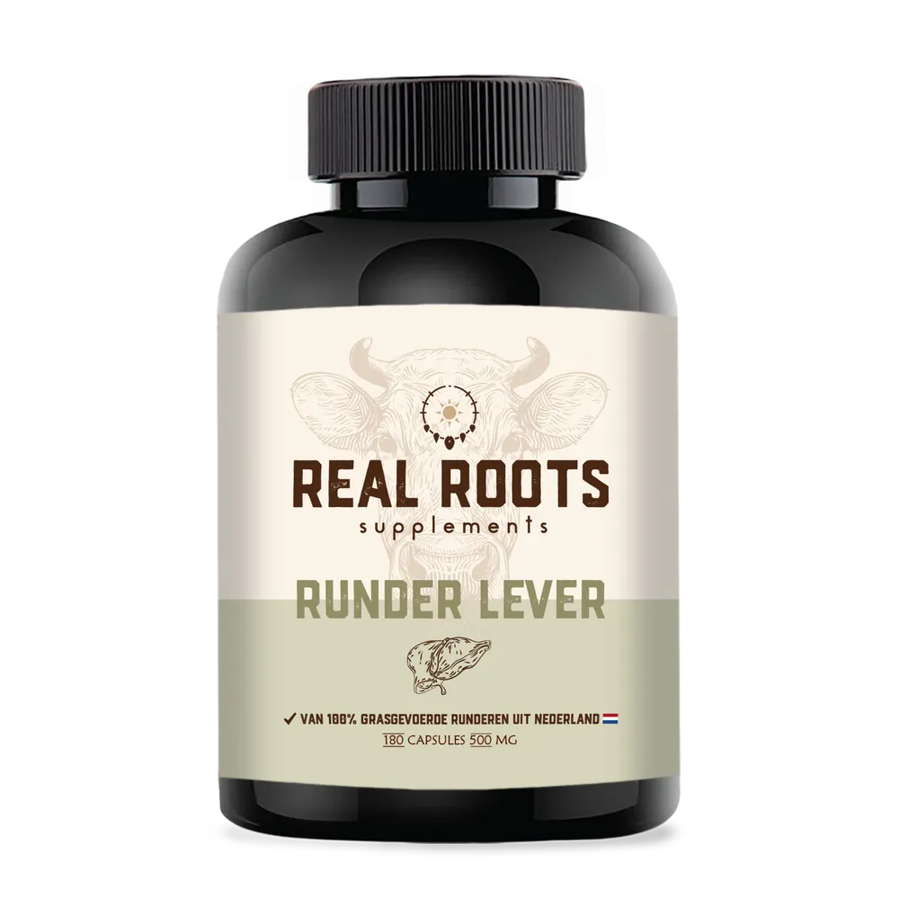 Real Roots Runder Lever Capsules 180CP