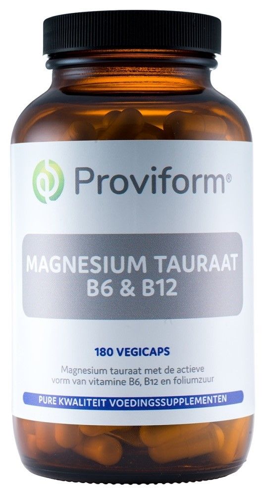 Proviform Magnesium Tauraat B6 & B12 Vegicaps 180VCP