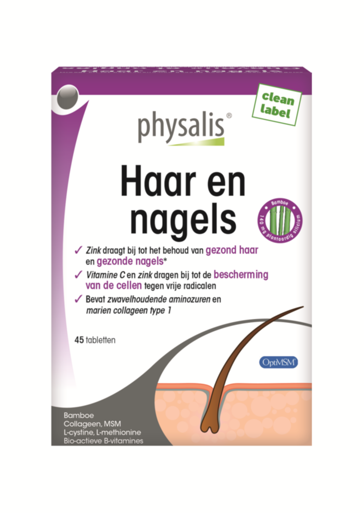 Physalis Haar en Nagels Tabletten 45TB