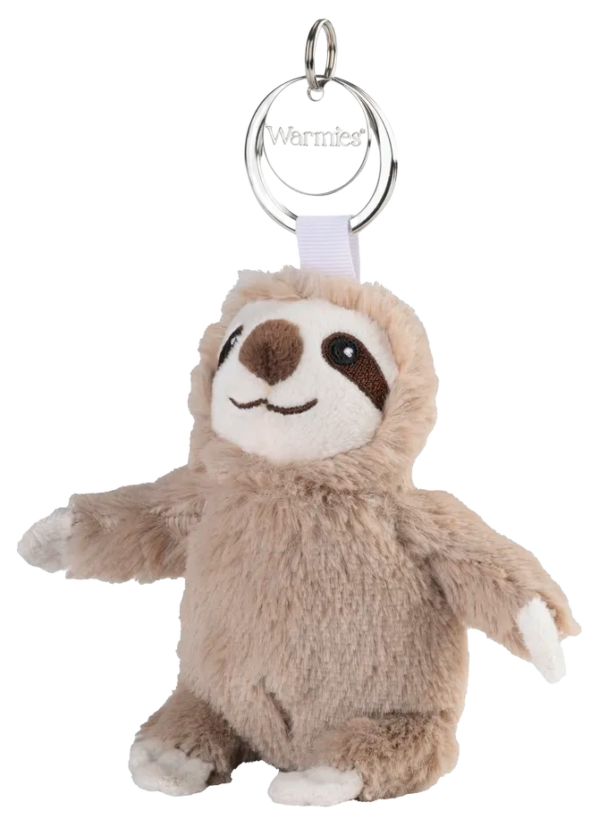 Warmies Sleutelhanger Luiaard