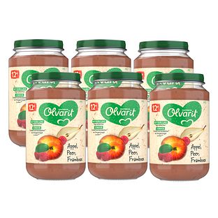 Olvarit 12m+ Appel Peer Framboos 200GR