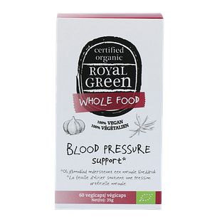Royal Green Blood Pressure Support Biologische Capsules 60CP