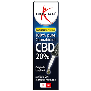 Lucovitaal 100% Pure Cannabidiol 20% CBD Olie 5ML Lucovitaal 100% Pure Cannabidiol 20% CBD Olie 5ML