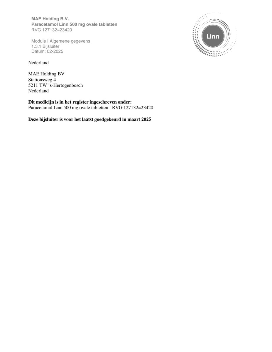Paracetamol Ovaal afbeelding van document #8, leaflet