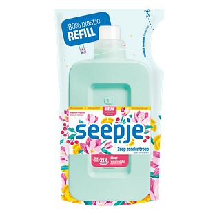 Seepje Kleur Wasmiddel Navulling Magische Magnolia 945ML Seepje Kleur Wasmiddel Navulling Magische Magnolia 945ML