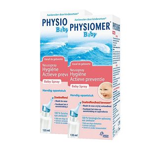 Physiomer Baby Spray Duoverpakking 2x135ML Physiomer Baby Spray Duoverpakking 2x135ML