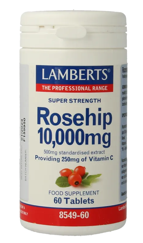 Lamberts Rozenbottel 10.000mg Tabletten 60TB