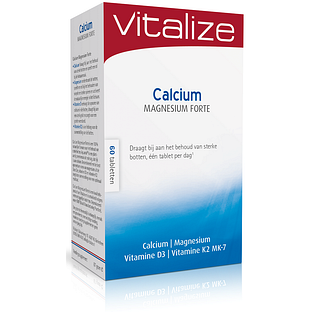 Vitalize Calcium Magnesium Forte Tabletten 60TB Vitalize Calcium Magnesium Forte Tabletten 60TB