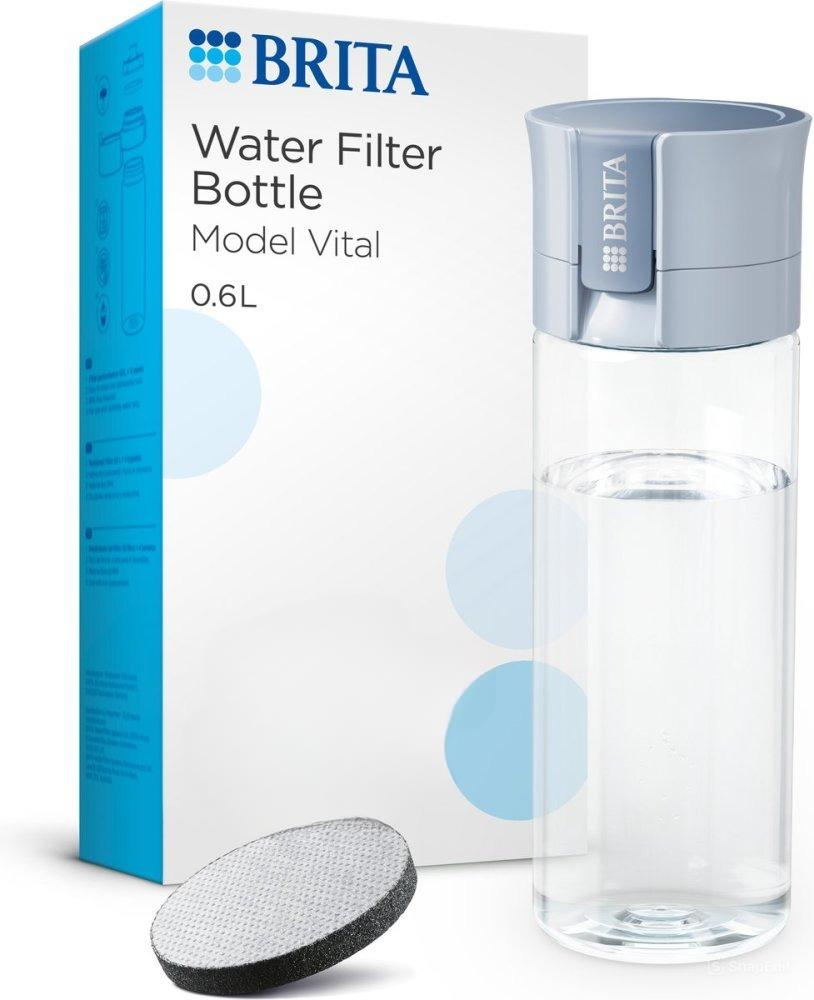 Brita Water Filter Fles Vital Lichtblauw afbeelding