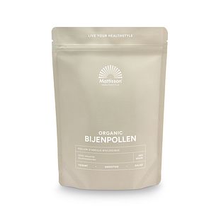 Mattisson HealthStyle Biologische Bijenpollen Stuifmeelkorrels 300GR