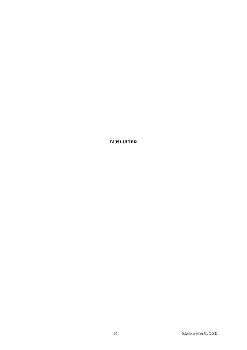 Bisacodyl 10mg Zetpillen afbeelding van document #1, leaflet