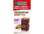 Damhert Minder Suikers Chocoladetablet Hazelnoten 85GR
