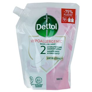Dettol Hypoallergenic Wasgel Sensitive Navulling 500ML Dettol Hypoallergenic Wasgel Sensitive Navulling 500ML