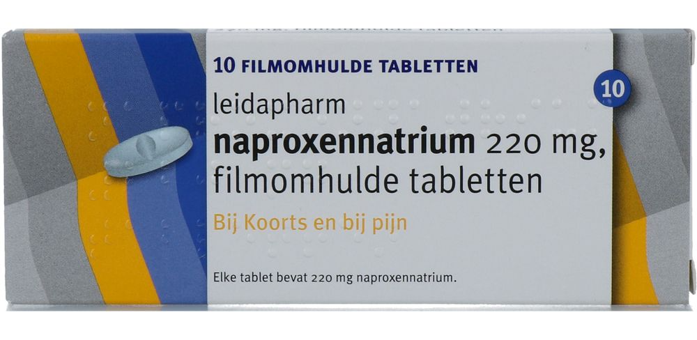 Leidapharm Naproxennatrium 220mg Tabletten afbeelding