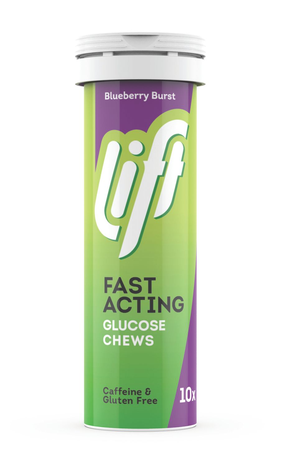 Lift Fast Acting Glucose Kauwtabletten - Bosbes 10TB