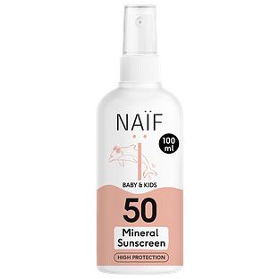Naif Baby & Kids Mineral Sunscreen Spray SPF50 100ML