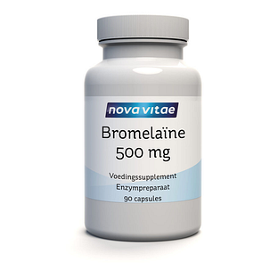 Nova Vitae Bromelaine 500mg Capsules 90CP