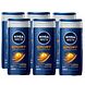 Nivea Men Sport Shower Gel Voordeelverpakking 6x250ML