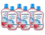 Parodontax Extra Fresh Mint Mondwater Multiverpakking 6x500ML
