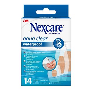 Nexcare Aqua Clear Waterproof Bandages 14ST Nexcare Aqua Clear Waterproof Bandages 14ST