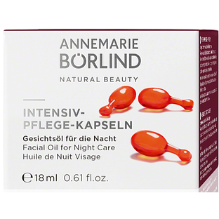 Annemarie Börlind Intensiv Facial Oil for Night Care Capsules 18ML