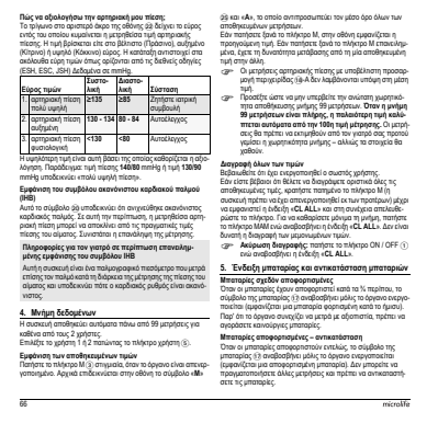 Microlife BP Bloeddrukmeter B3 Comfort PC afbeelding van document #68, instructions