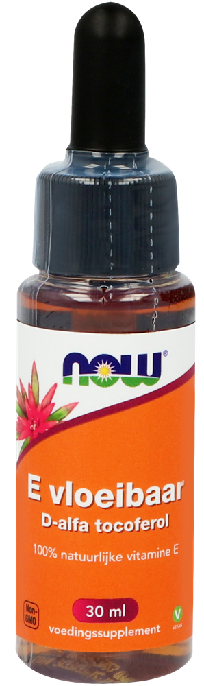 NOW E Vloeibaar D-alfa Tocoferol 30ML