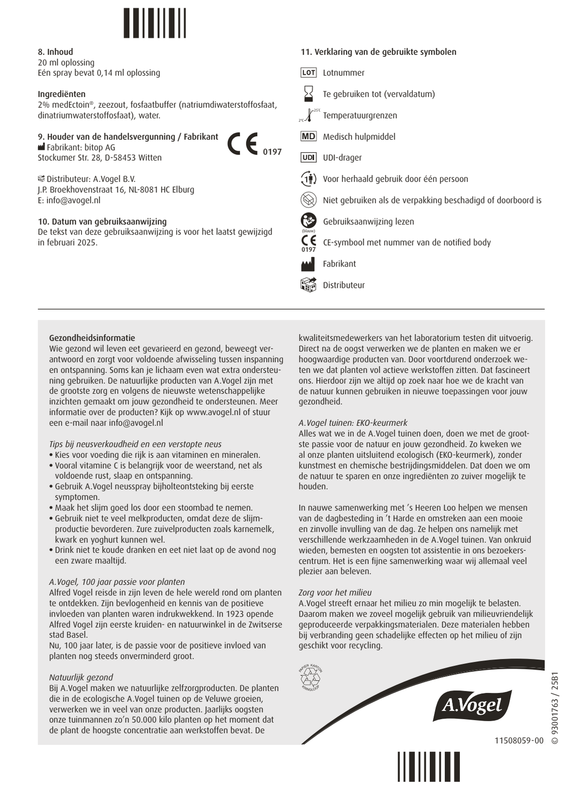 Neusspray Bijholteontsteking afbeelding van document #2, instructions