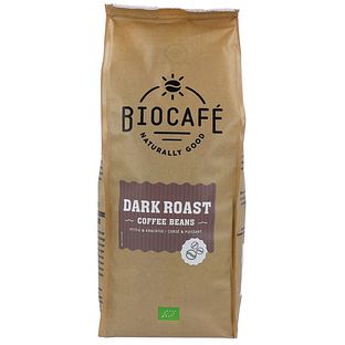 Biocafé Dark Roast Koffiebonen 500GR