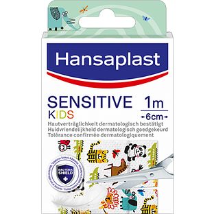 Hansaplast Pleisters Sensitive Kids 1m x 6cm 1ST