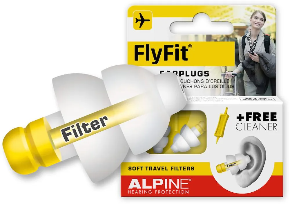 Alpine FlyFit Soft Travel Filters Oordoppen afbeelding