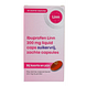 Linn Ibuprofen Liquid Caps 200mg Suikervrij 20ST Voorzijde verpakking roze