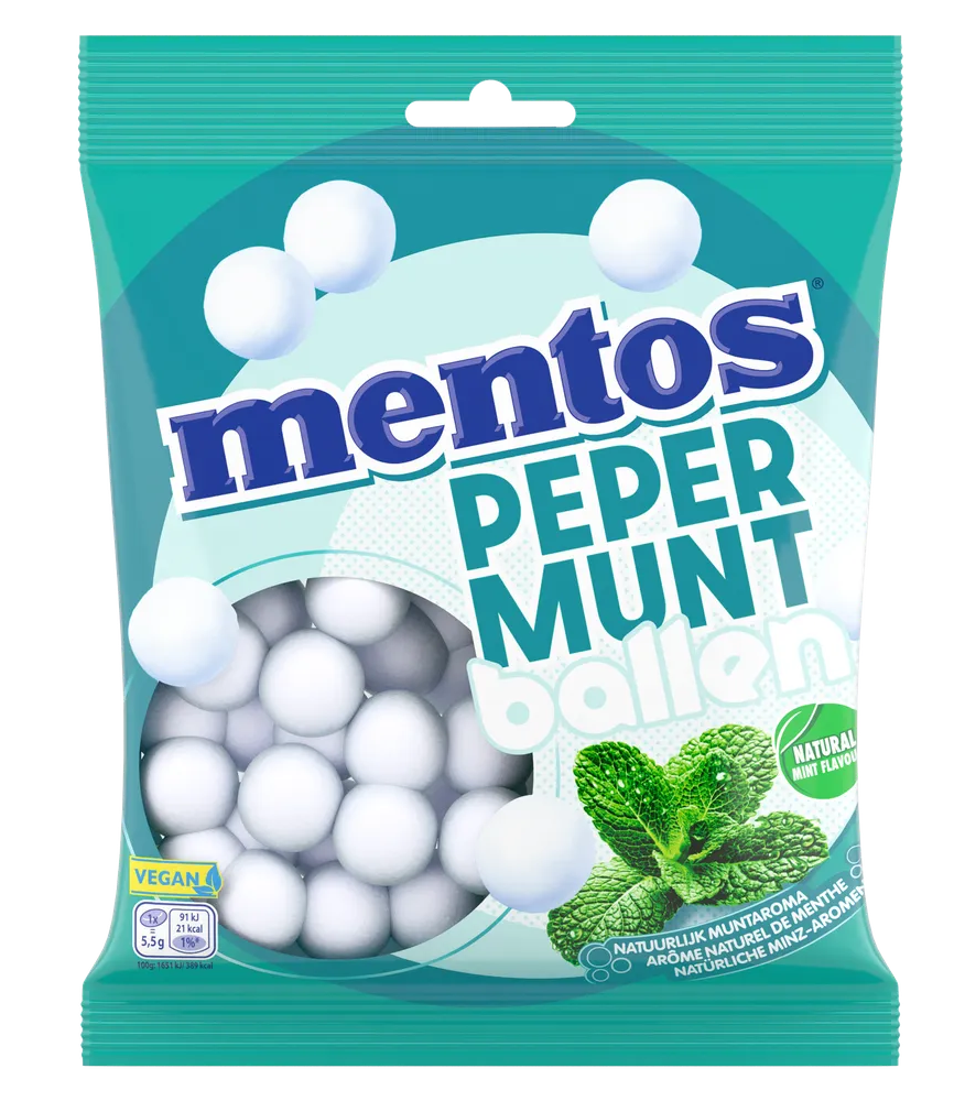 Mentos Pepermuntballen afbeelding