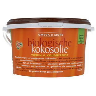 Omega & More Kokosolie Extra Virgin 2220ML Omega & More Kokosolie Extra Virgin 2220ML