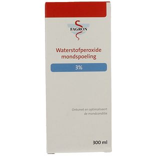 Fagron Waterstofperoxide Mondspoeling 3% 300ML